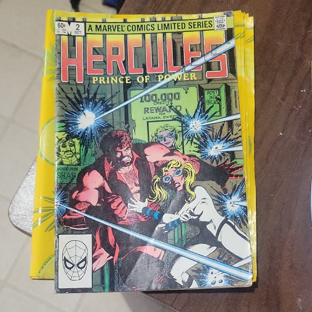 Marvel Comics Hercules Prince of Power Issue #2 1982